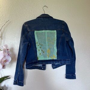 Kealopiko aloha Jean Jacket med